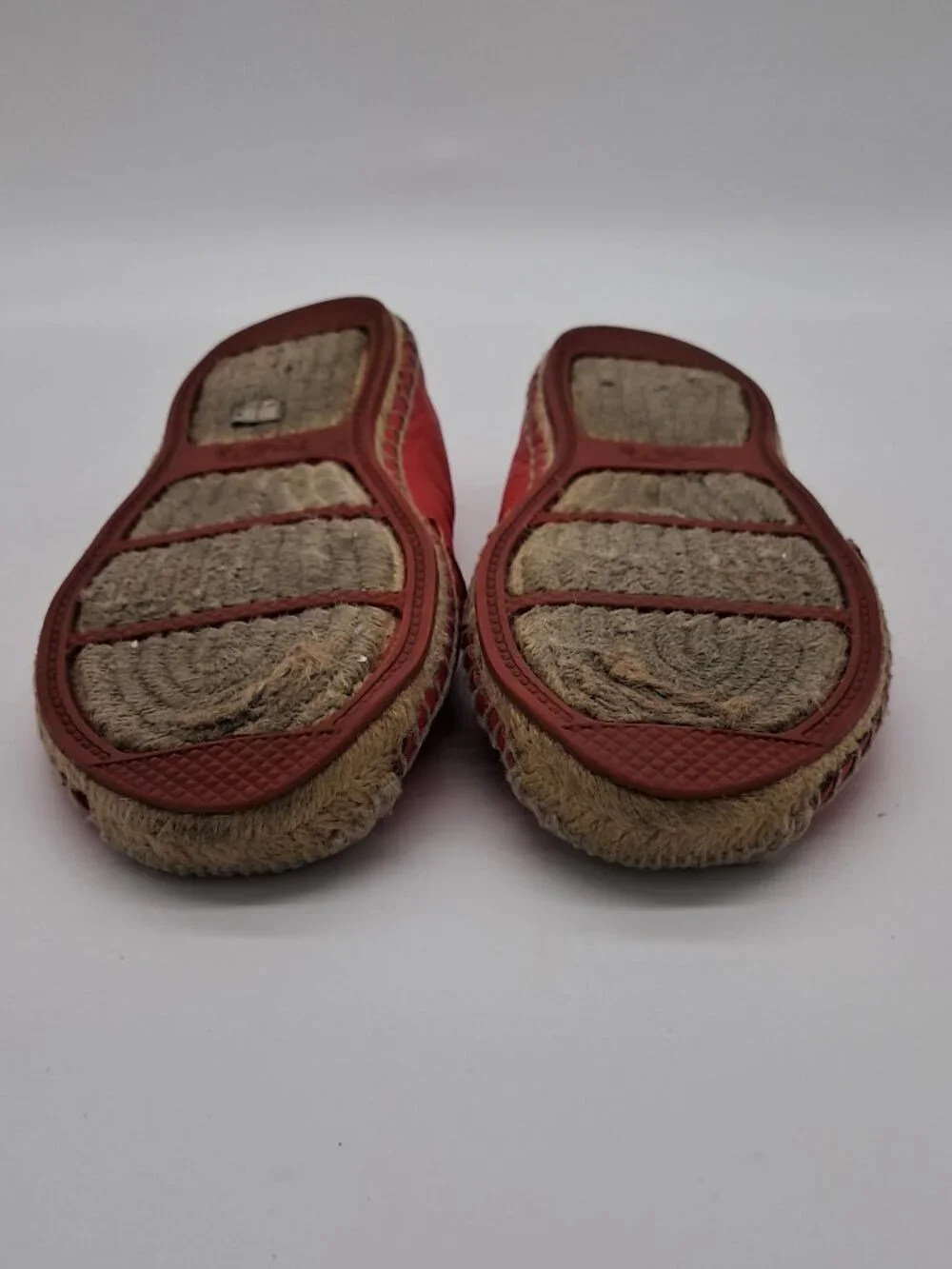Coach Espadrille Flats Soft Leather Watermelon Color  Rhodelle 7'5 B